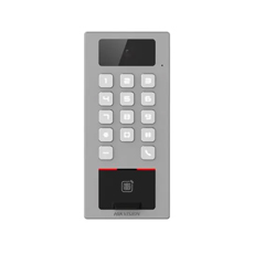 Control acces stand-alone amprenta, Camera 2MP, Card, Functie interfon - HikVision DS-K1T502DBFWX-C
