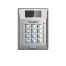 Cititor standalone cu tastatura si card proximitate, ecran LCD, ID EM 125Khz - HikVision DS-K1T802E