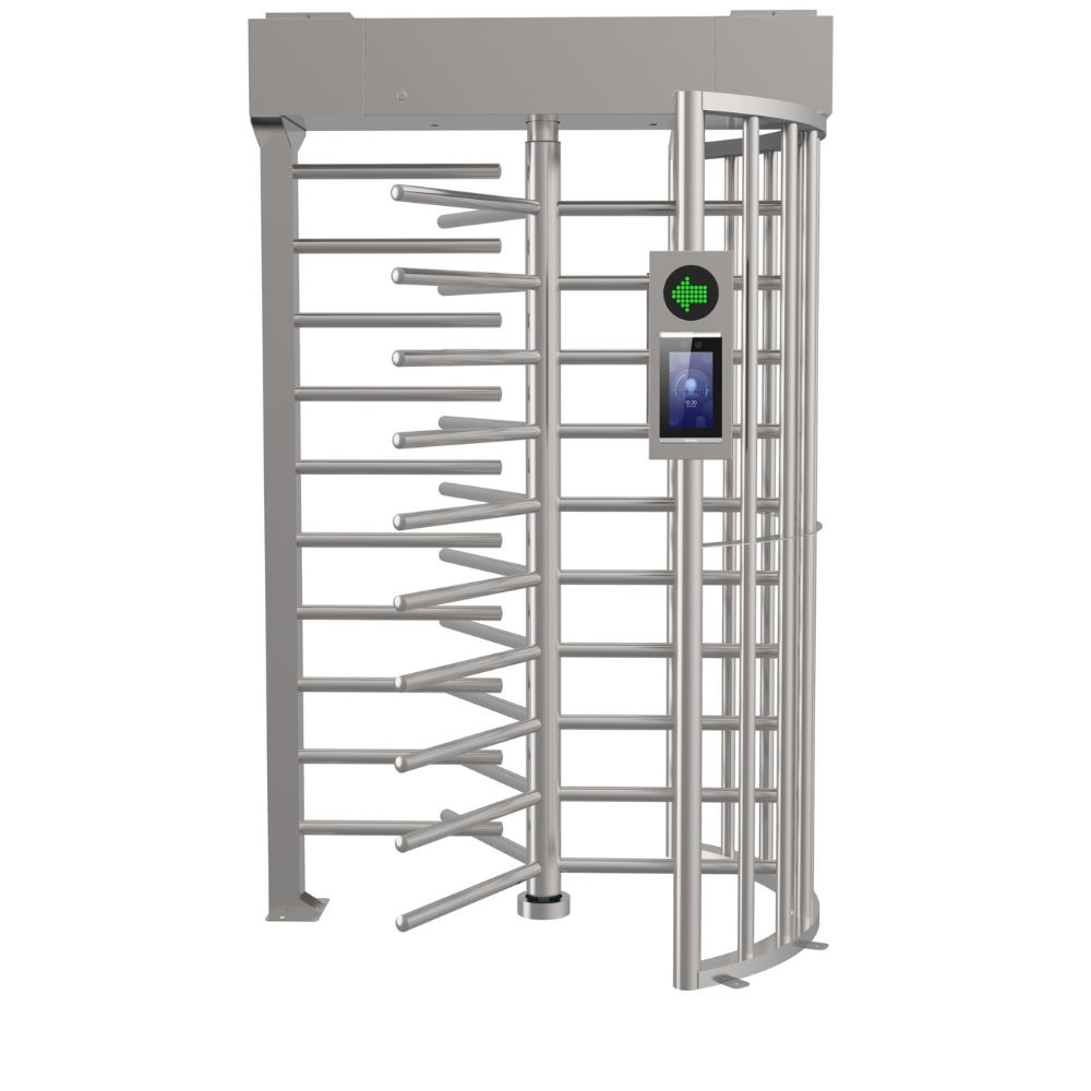 Poarta de acces full height pentru exterior, control trafic pietonal-HikVision DS-K3H4410-120Pg-Dm60