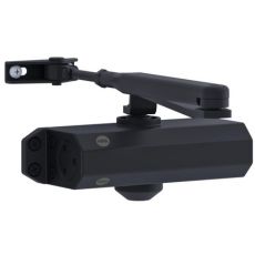 Amortizor cu brat pentru usa, 80 kg, rezistent la foc, negru - Yale 30-3500-0001-55-01