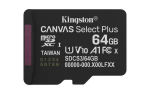 KINGSTON-SDCS3/64GB-64GB microSDXC Canvas Select Plus Gen3 1 - Imagine 4