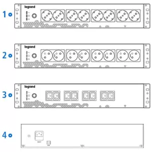 LEGRAND-000000000000310332-UPS LEGRAND KEOR PDU 800VA/480W - Imagine 3