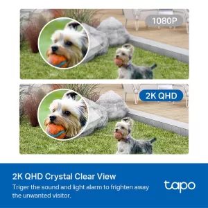 TP-LINK-TAPO C420-TAPO C420 SMART WIRE-FREE SECURITYCAMERA - Imagine 4