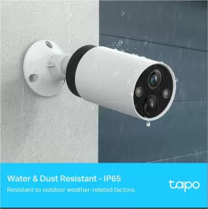 TP-LINK-TAPO C420S2-TAPO C420S2 WIFI 2 CAM HOME SECURITY - Imagine 2