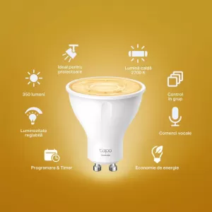 TP-LINK-TAPO L610-TP-LINK TAPO L610 SMART LIGHT BULB - Imagine 5