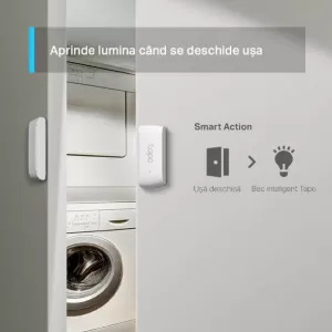 TP-LINK-TAPO T110-TP-LINK TAPO T110 SMART CONTACT SENSOR - Imagine 2