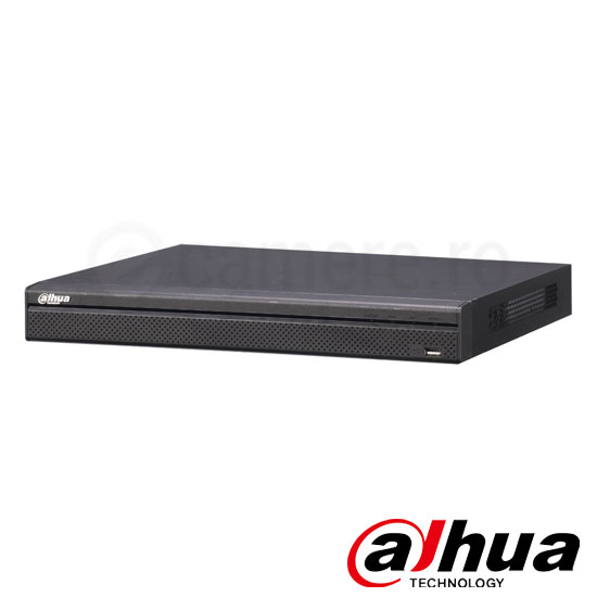 NVR 32 canale IP 5MP, Bitrate 200 Mbps, 2xHDD - Dahua NVR4232