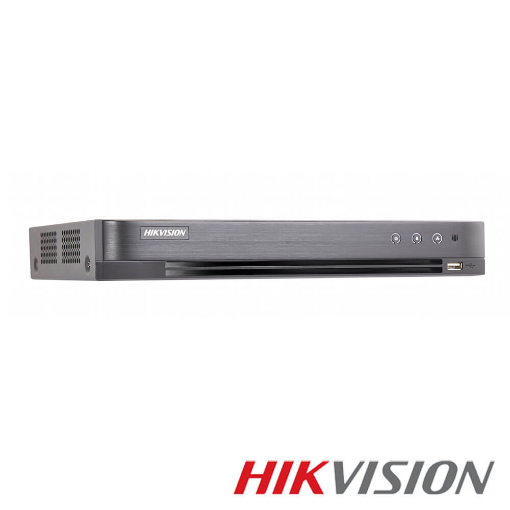 DVR 8 canale 8MP + 8 IP max 8MP, 1xHDD - HikVision iDS-7208HUHI-K1/4S