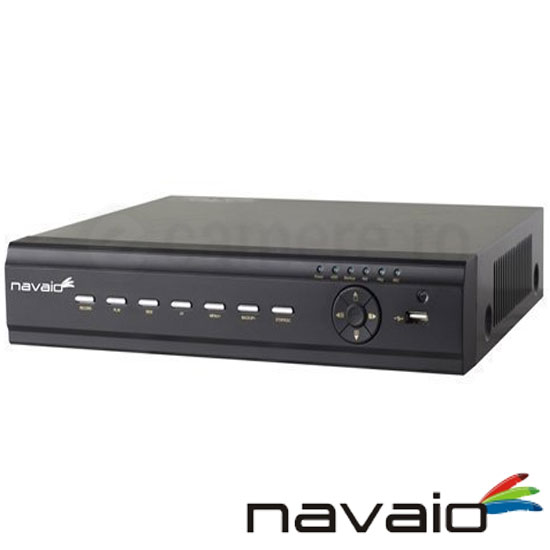 DVR Quadbrid, 4 canale, Full HD, 4 intrari alarma si 4 audio - Navaio NAV-HD-04S