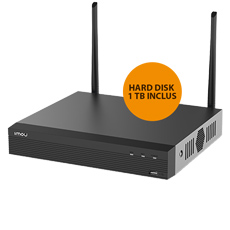 NVR Wireless 4 canale IP, 4MP, HDD 1TB INCLUS, 40Mbps - Dahua Imou NVR1104HS-W-4KS2