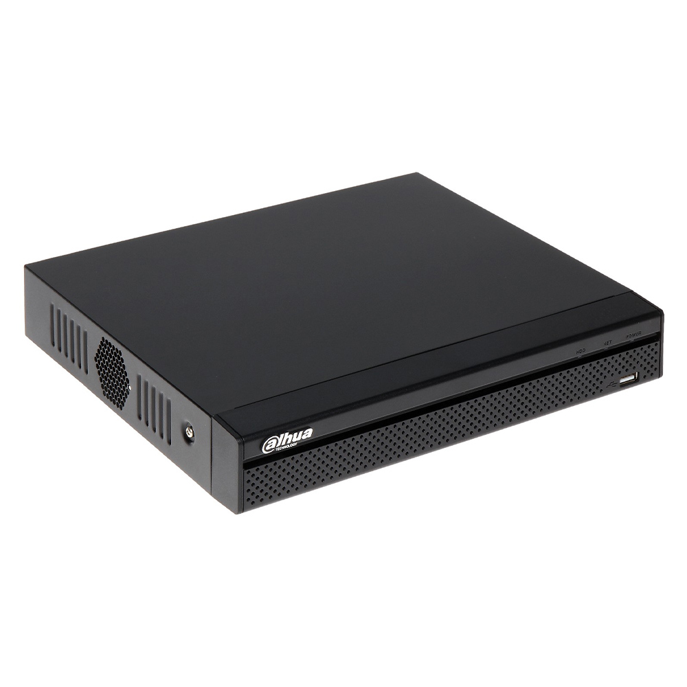 NVR 8 canale IP 8MP, Bitrate 80 Mbps, H.265+, Permite 1xHDD, AI by Camera  - Dahua NVR4108HS-4KS2/L