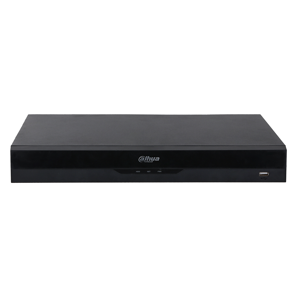 NVR 16ch IP 16MP, 16xPoE, WizSense, 2xHDD, 256Mbps, AI by Camere si NVR, SMD+ - Dahua NVR4216-16P-EI