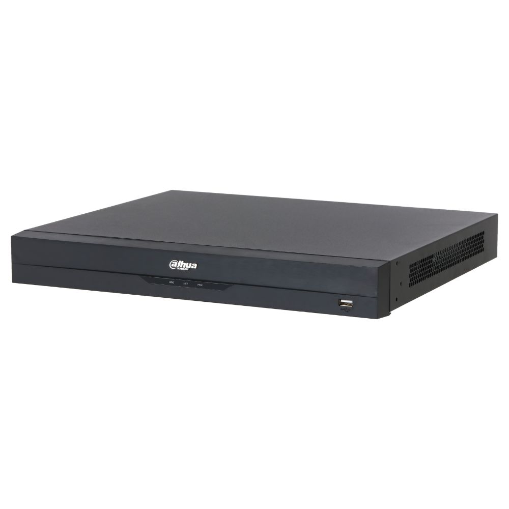 NVR 16ch, 1U 16PoE, 2HDD, WizSense, SMD Plus, P2P, Functii IVS - Dahua NVR5216-16P-EI2
