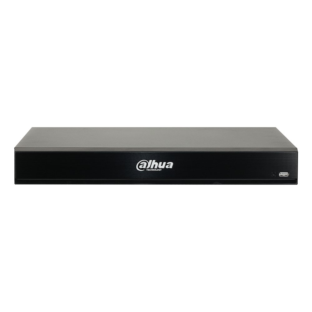 NVR 16ch 24MP, 8xPoE, 2xHDD, 320Mbps, AI by NVR/Camera - Dahua NVR5216-8P-I/L