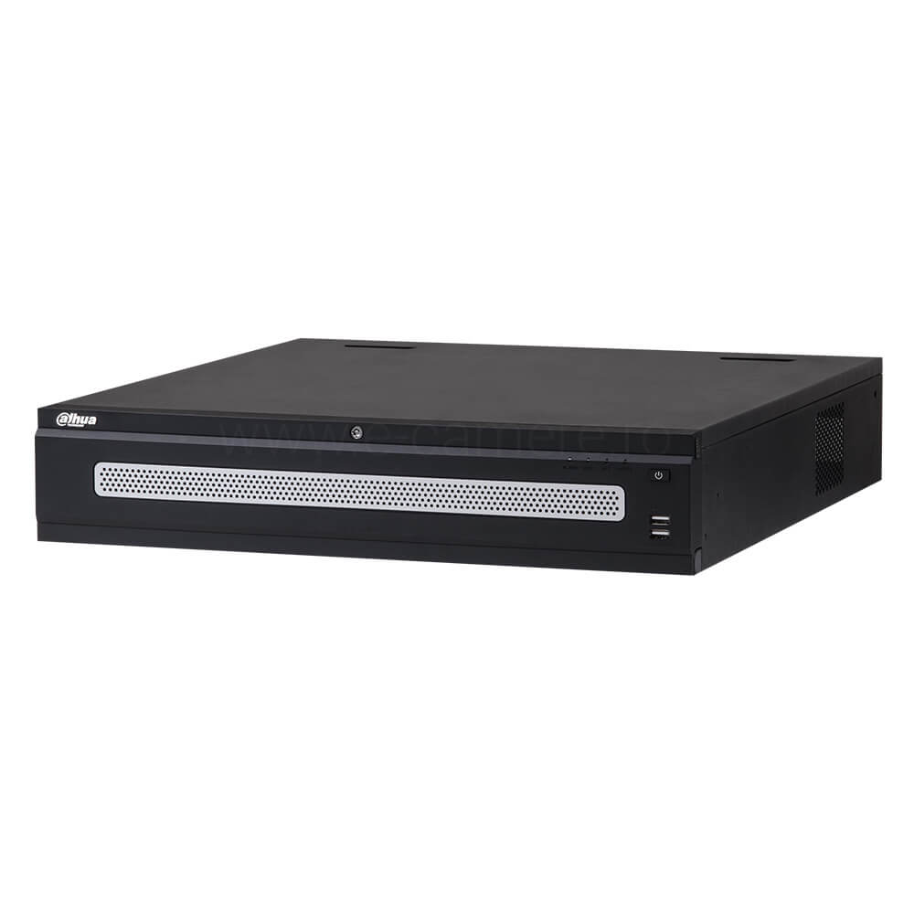 NVR 128 Canale IP, 12 MP, 8xHDD, 384Mbps, H.265 Pro+, SMD Plus  - Dahua NVR608-128-4KS2