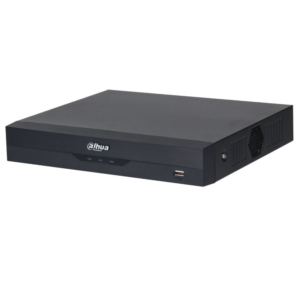 DVR 16ch Penta-brid 5MP-N, WizSense, 1U, 1xHDD, Audio Coaxial, SMD Plus, P2P - Dahua XVR5116HS-I3/T