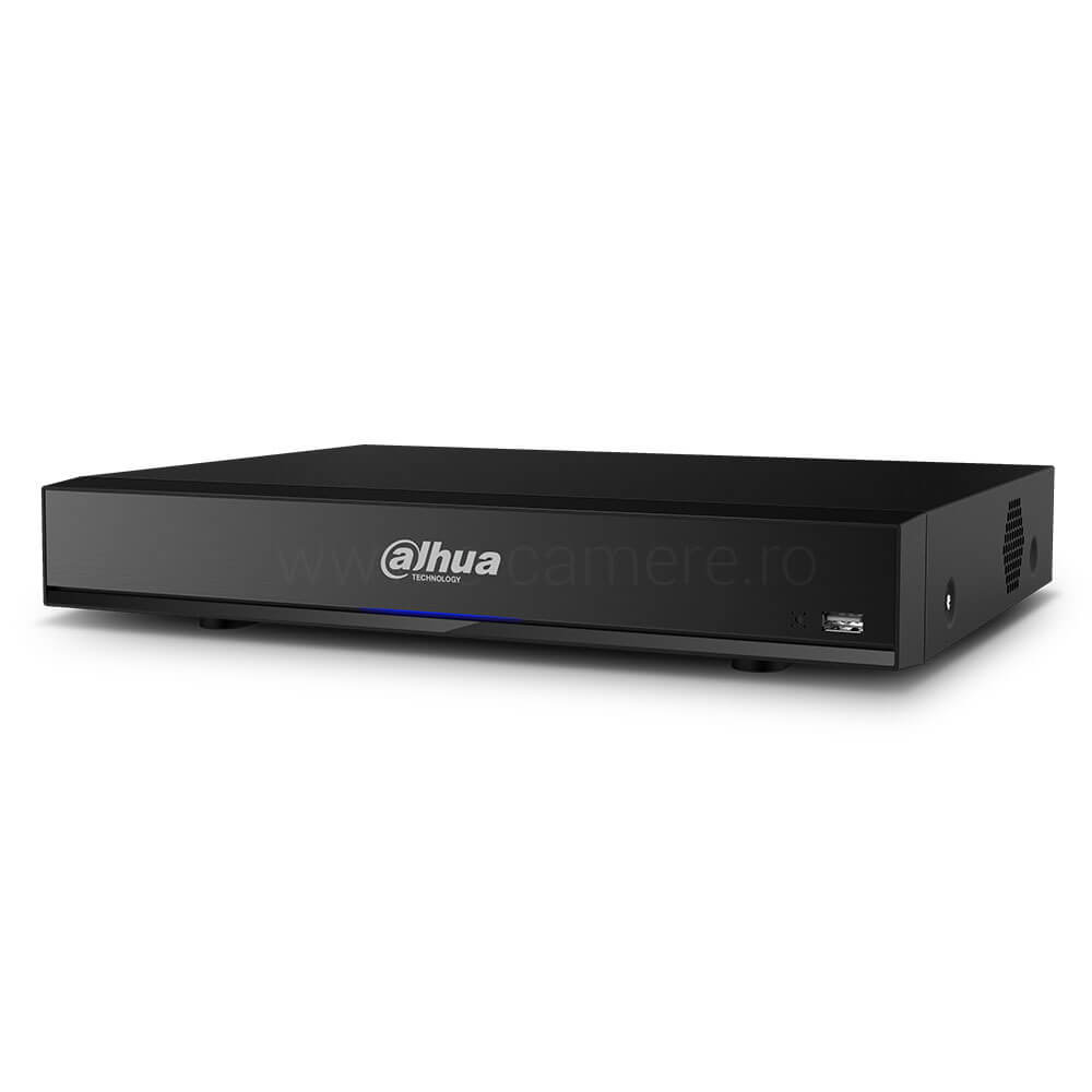 DVR Pentabrid, 16 canale max 8Mp + 16 canaIe IP max 8 MP, A.I. - Dahua XVR7116HE-4KL-I