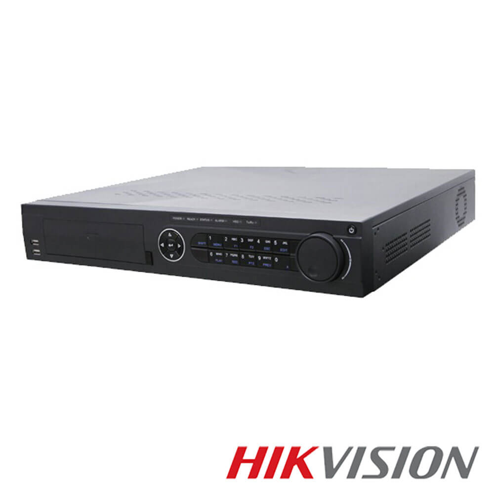 NVR 8 canale IP 12MP, 4K, , Bitrate 256Mbps, 4xHDD, - HikVision DS-7708NI-I4
