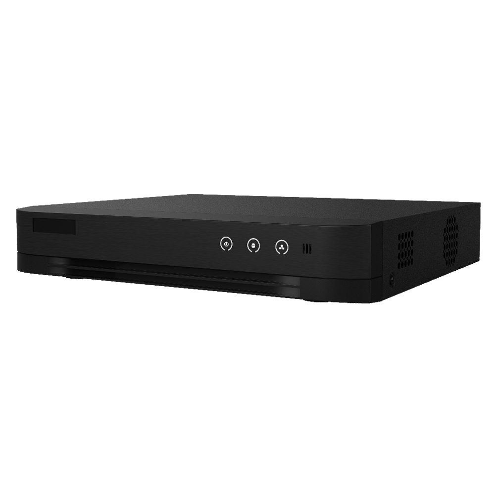 DVR Pentabrid 4 canale 5MP + 2 ch IP, 8MP primul canal, 1xHDD, Audio - HikVision DS-7204HUHI-K1/ECS