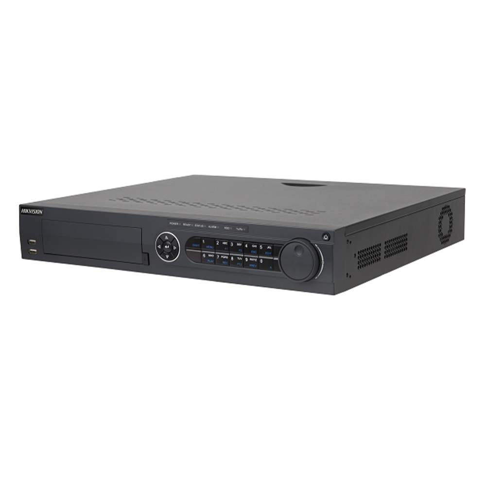 DVR Pentabrid 16 canale, H.265 Pro+, 8MP, 4xHDD, IVS - HikVision DS-7316HTHI-K4