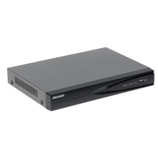 NVR 4 canale IP 8MP, 4K, Bitrate 40Mbps, 4xPoE, H.265+, 1xHDD - HikVision DS-7604NI-K1/4P/A