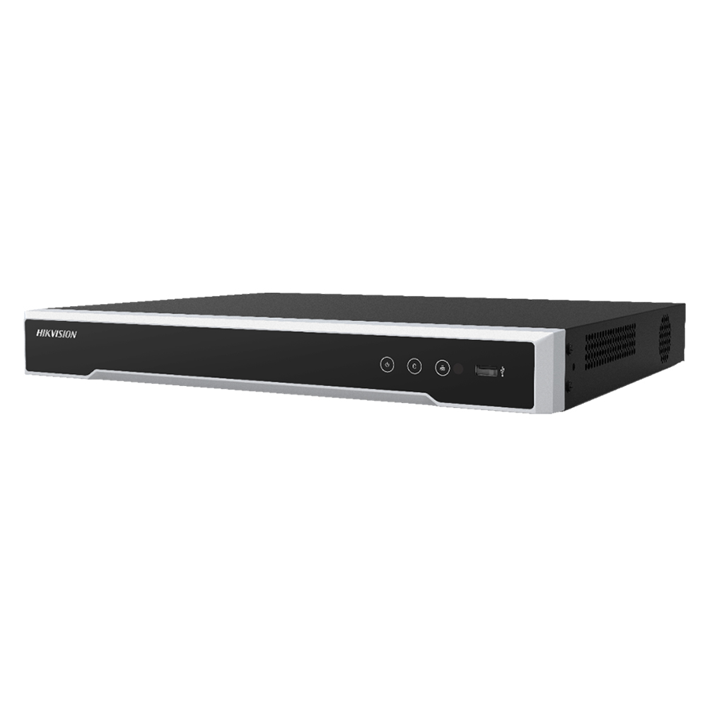 NVR 4G, 8 canale IP, 8MP, H.265+, Permite 2xHDD, VCA, 80Mbps - HikVision DS-7608NI-K2/4G