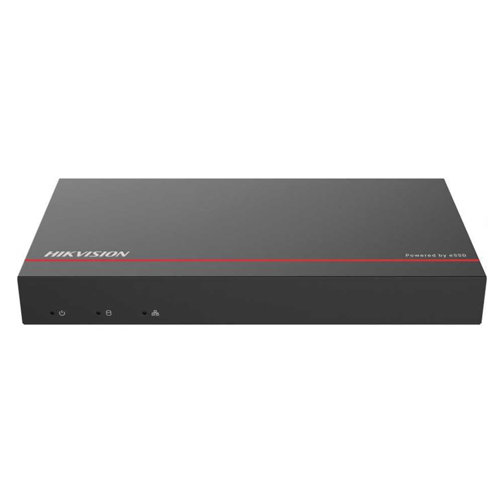 NVR compact 8ch. IP 4MP, 8x PoE, eSSD 1TB inclus, 60 Mbps - HikVision DS-E08NI-Q1-8P1T