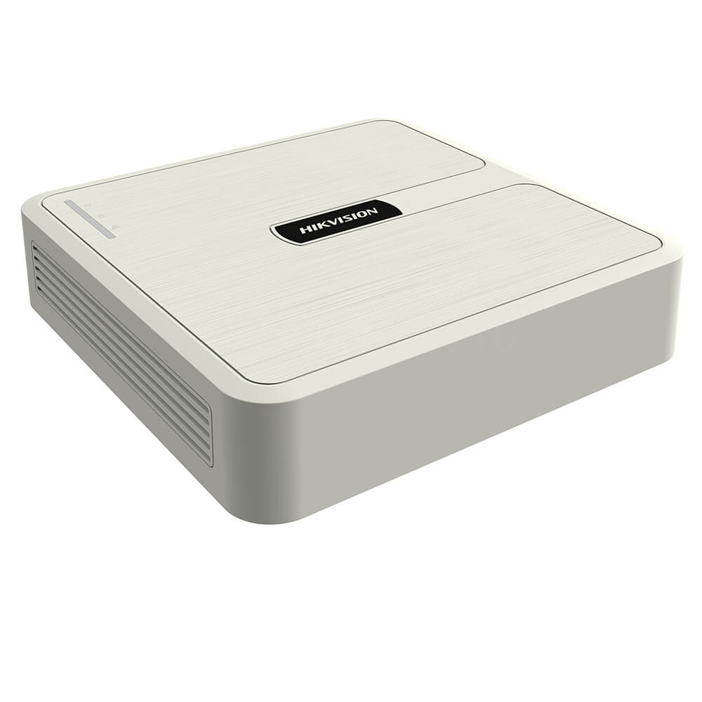 NVR 4 canale IP 6MP, POE, Codare 1 ch 6MP sau 4 ch 2MP - HikVision HiWatch HWN-2104H-4P