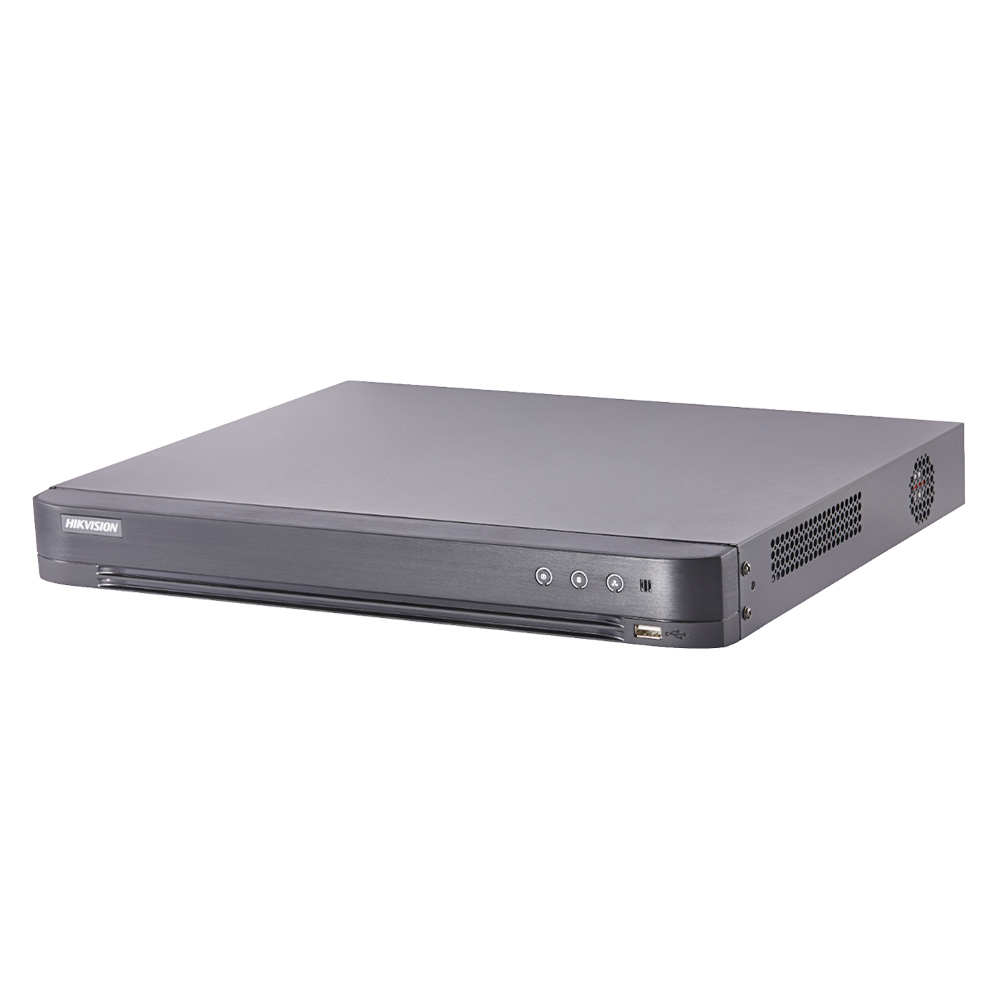 DVR Pentabrid 4 canale 5 MP +2 IP, 8MP pe primul canal, Permite 2xHDD - HikVision iDS-7204HUHI-K2/4S
