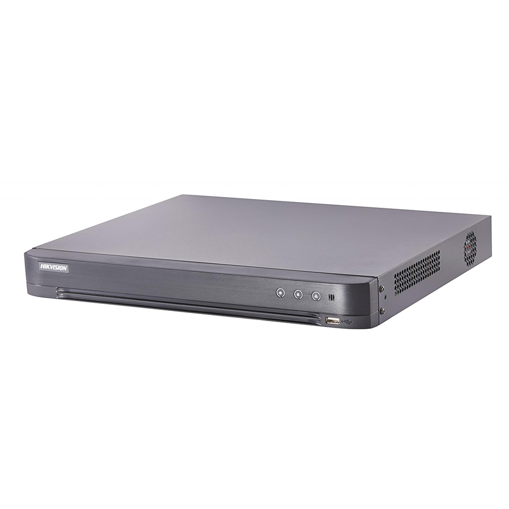DVR  Pentabrid 8MP, 8 canale, H.265 Pro+, 2xHDD, Audio, Alarma - HikVision iDS-7208HUHI-M2/S/A