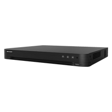 DVR AcuSense 16 ch. 8MP + 8 ch. IP 8MP, PoC, Permite 2xHDD, Audio, IVS - HikVision iDS-7216HUHI-M2/P