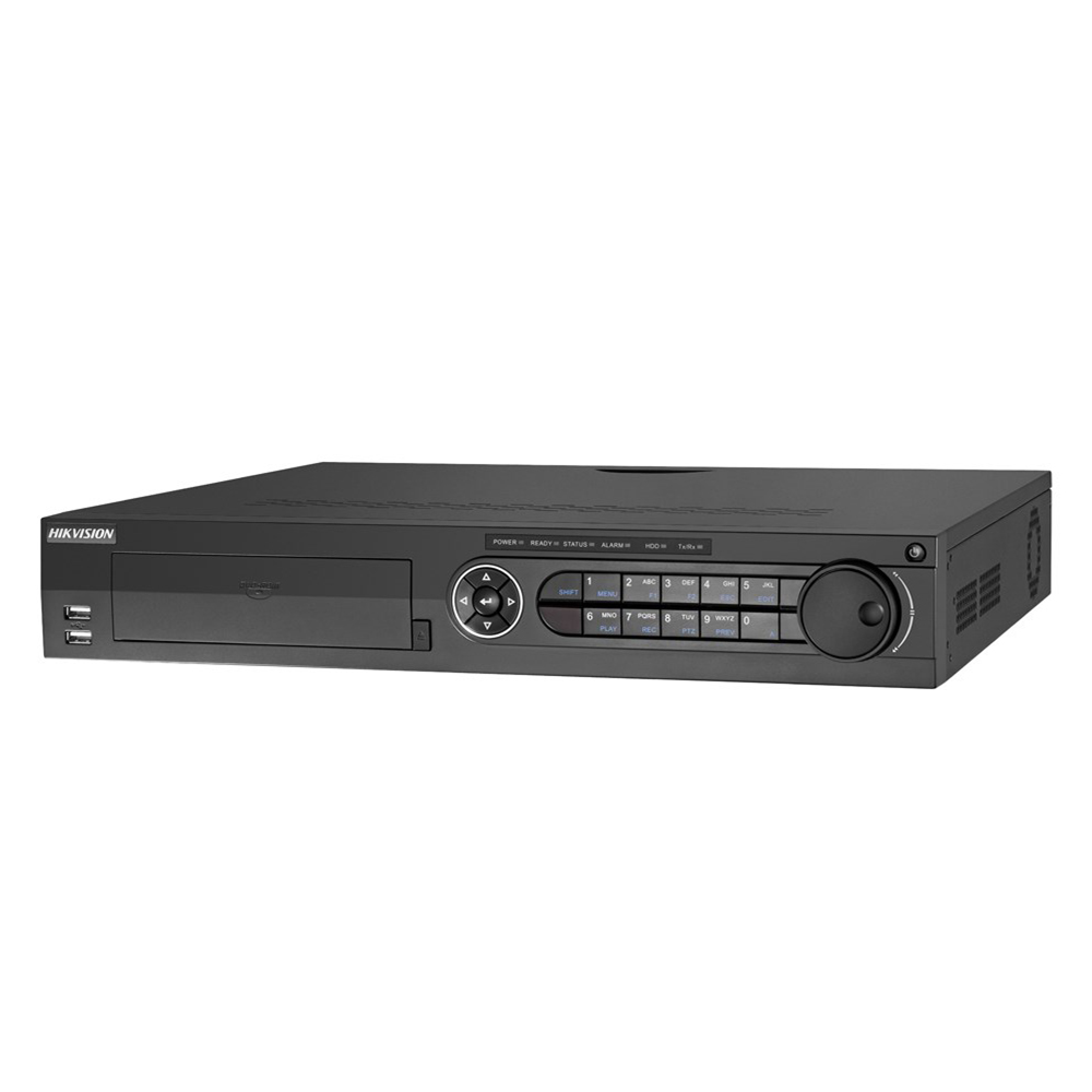 DVR 16ch inregistrare 8MP + 16ch IP 12MP, 4xHDD, Audio, POS, RAID - HikVision iDS-7316HUHI-M4/S