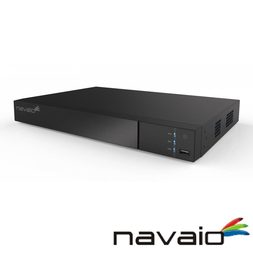 NVR 16 canale IP 5MP, Bitrate 160 Mbps, 2xHDD - Navaio NGD-8216.5