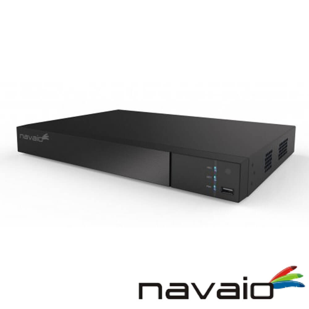 NVR 16 canale IP 5MP, Bitrate 80 Mbps, 2xHDD - Navaio NGD-8216.5L