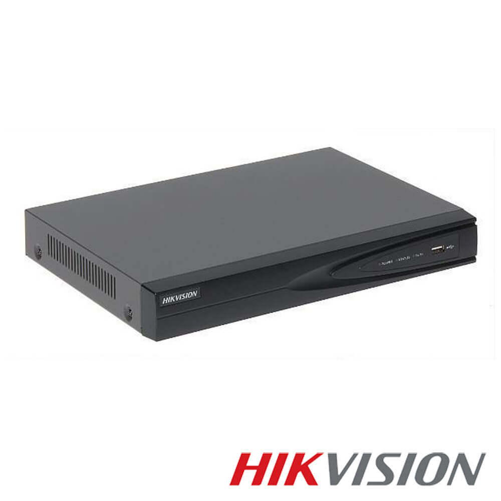 NVR 32 canale IP 5MP, Bitrate 200 Mbps, 2xHDD - HikVision DS-7632NI-E2