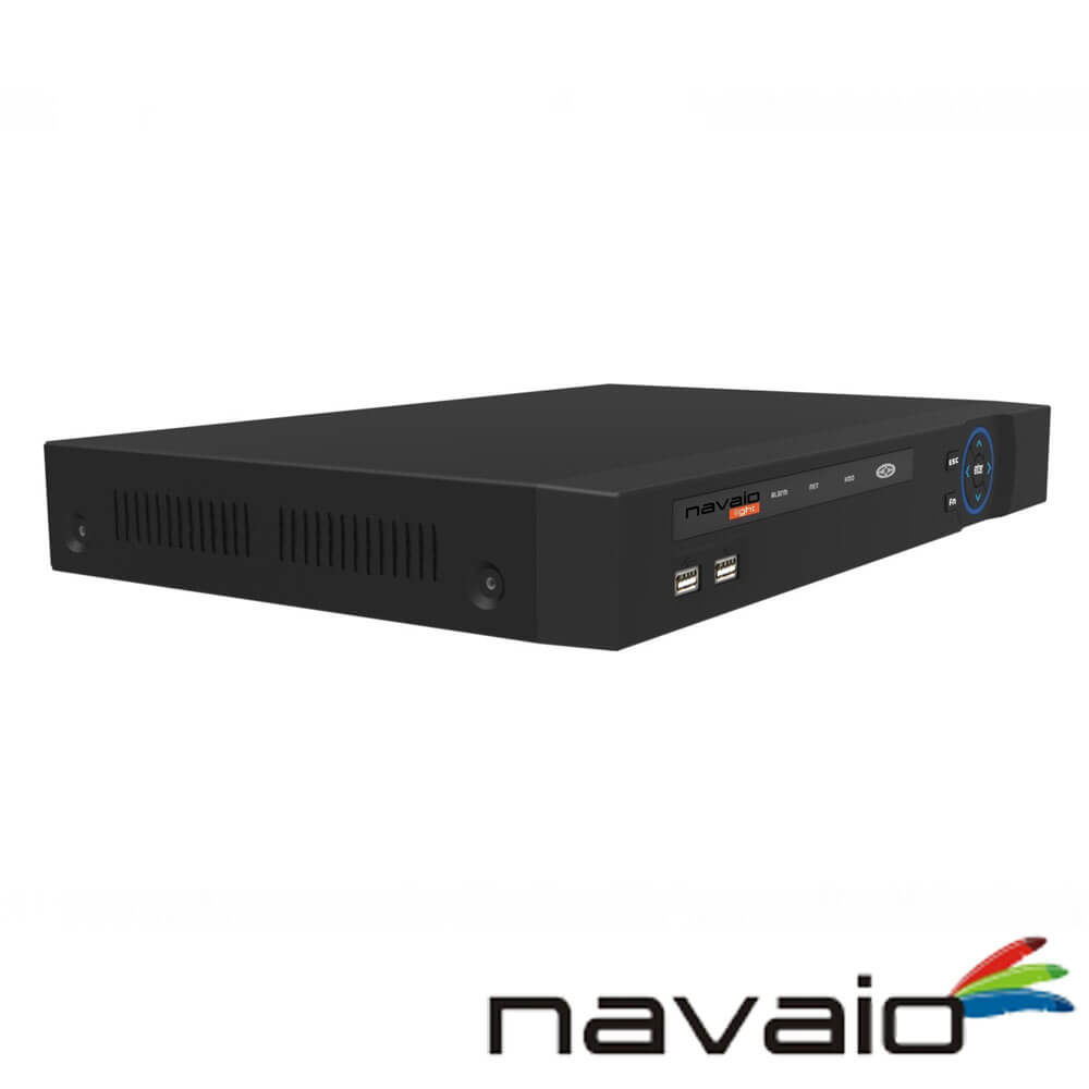 NVR 36 canale IP 4K, Bitrate 300 Mbps, 2xHDD - Navaio NVL-N36.5M