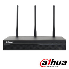 NVR 4 canale IP 5MP, Bitrate 80Mbps, Wi-Fi, 1xHDD - Dahua NVR4104HS-W-S2