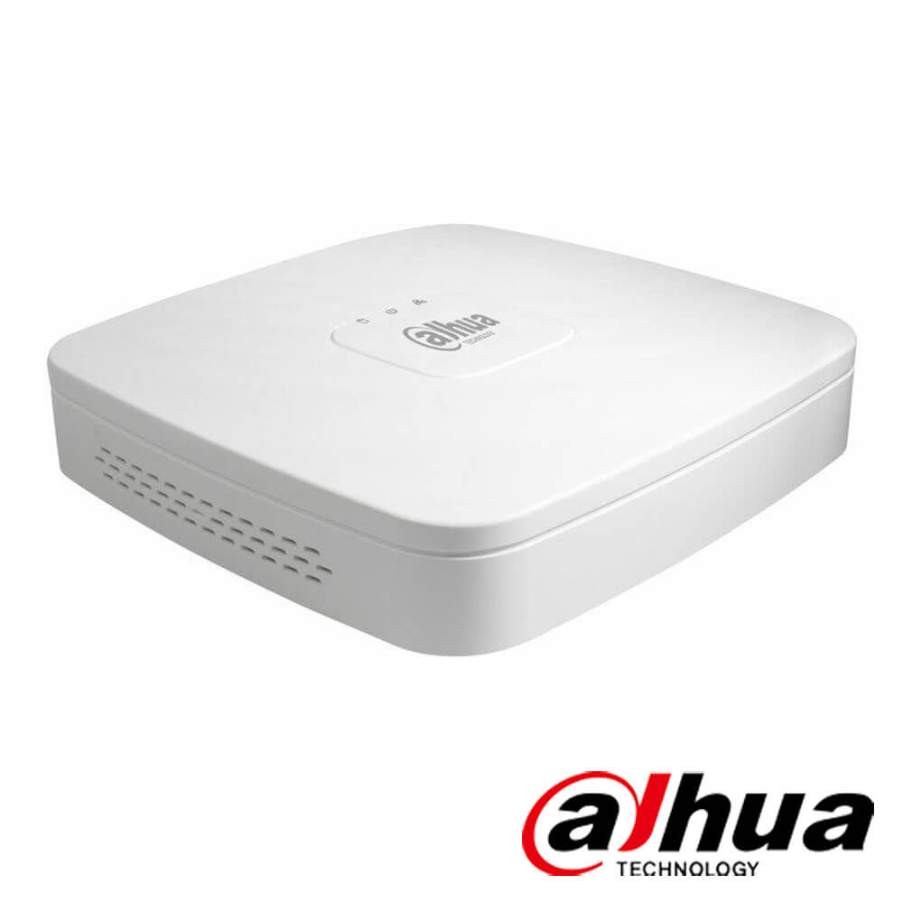 NVR 4 canale IP 8MP, 80 Mbps. 4 PoE, Permite 1xHDD, Motion Detection - Dahua NVR2104-P-4KS2