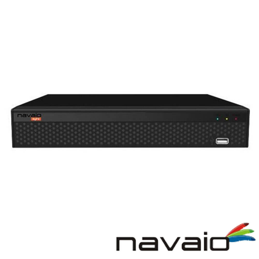 NVR 9 canale IP 8MP, Bitrate 80 Mbps - Navaio NVL-N9.5M