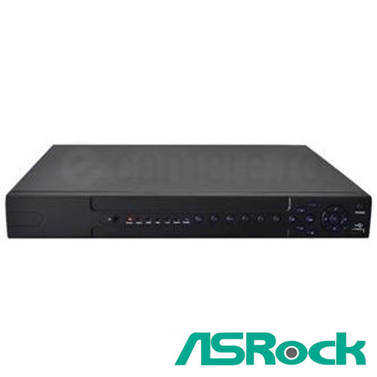 NVR 24 canale IP 1080P, Bitrate 80Mbps, 4xHDD - ASRock ASN-724FP