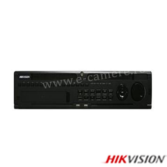 NVR 64 canale IP 12MP, Bitrate 256Mbps, 8xHDD - HikVision DS-9664NI-I8