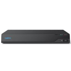 NVR 16 canale 12MP, PoE, H.265, HDMI 4K, AI, 2xHDD, 1x4TB inclus, audio RCA - Reolink NVS16
