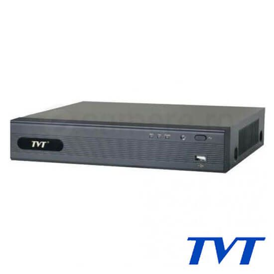 DVR 8 canale 3MP + 4 IP maxim 3MP - TVT TD-2708AS-PL