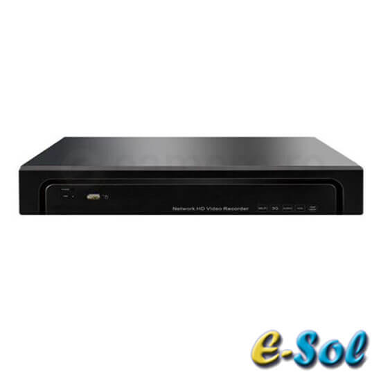 NVR 8 canale IP 5MP, H.264 - e-Sol EN108N-8POE