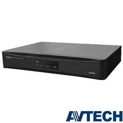 NVR 16 canale IP 1080P, Bitrate 32 Mbps, 2xHDD - AVTech AVH312L