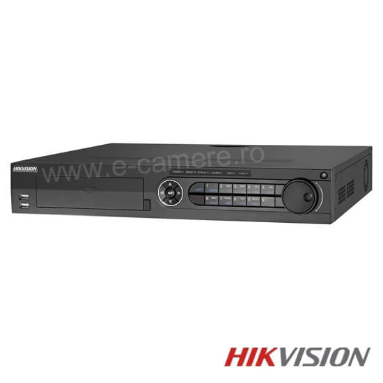 NVR 16 canale IP 5MP, Bitrate 100Mbps, 4xHDD - HikVision DS-7716NI-E4