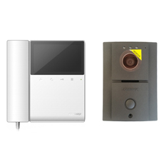 Set videointerfon color monitor LCD 4.3inch CDV-43K si camera DRC-4L - Commax ECO SET LITE