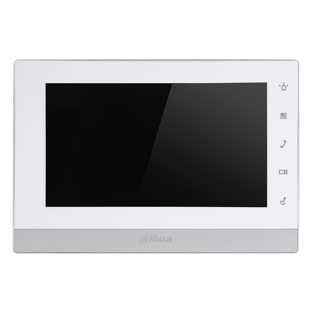 Post Interior Videointerfon IP 7 inch LCD Tactil, Stocare Micro SD, Integrare Alarma - Dahua VTH1550CH