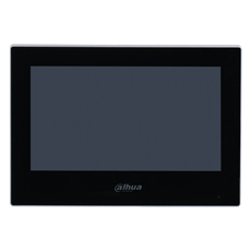 Post videointerfon interior wireless, 2 fire, ecran 7inch, negru - Dahua VTH2622G-W