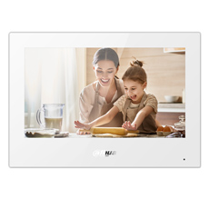 Post interior videointerfon IP, 7 inch LCD, Micro SD, PoE, Wi-Fi, Android, Alb - Dahua VTH5321GW-W